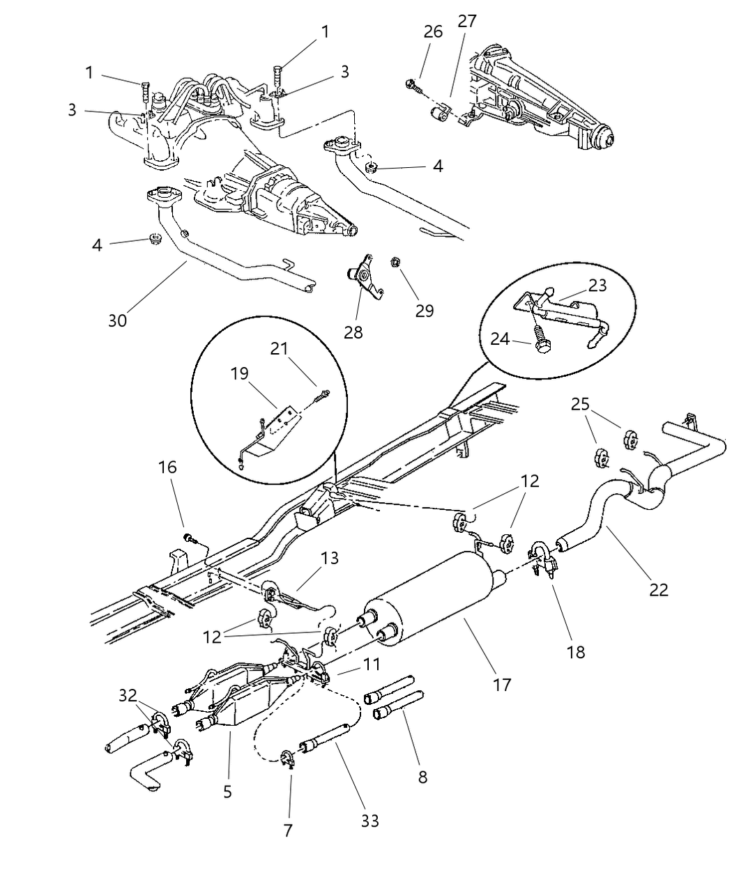 Mopar E0017344 Muffler Exhaust