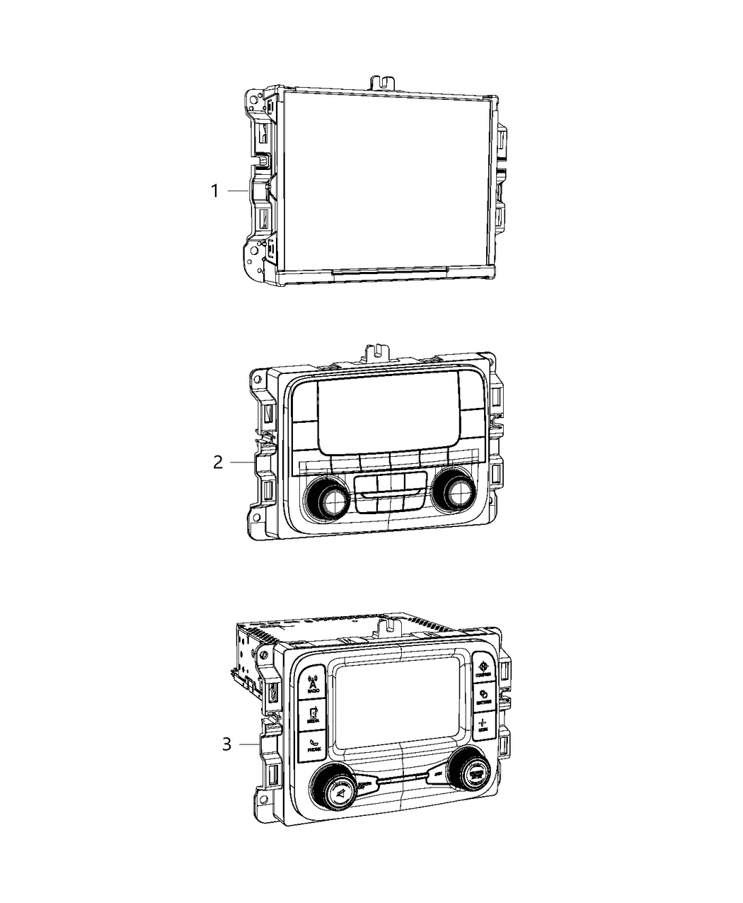 Mopar 68245816AF Radio Multi Media