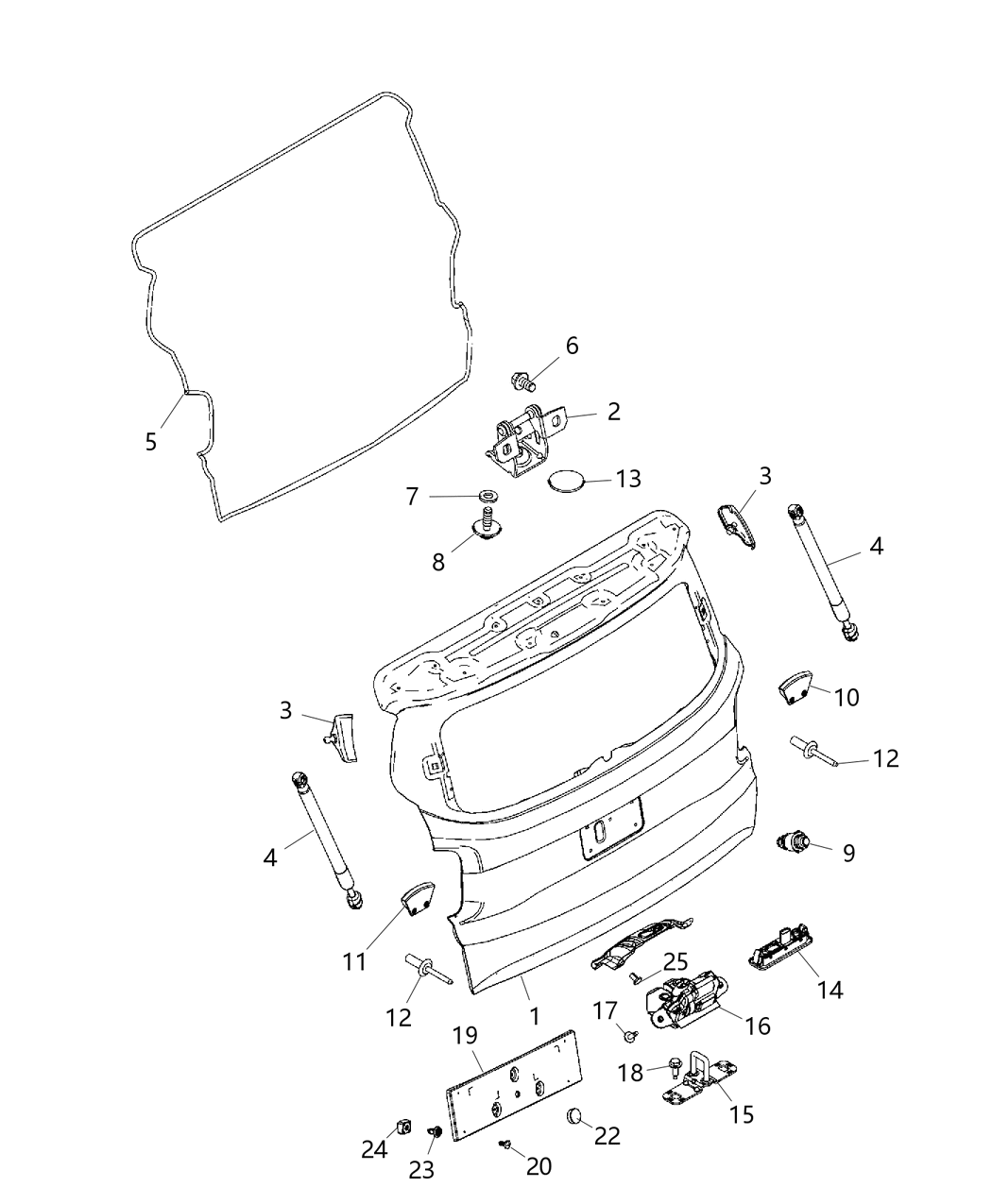 Mopar 6XJ23TZZAA Handle