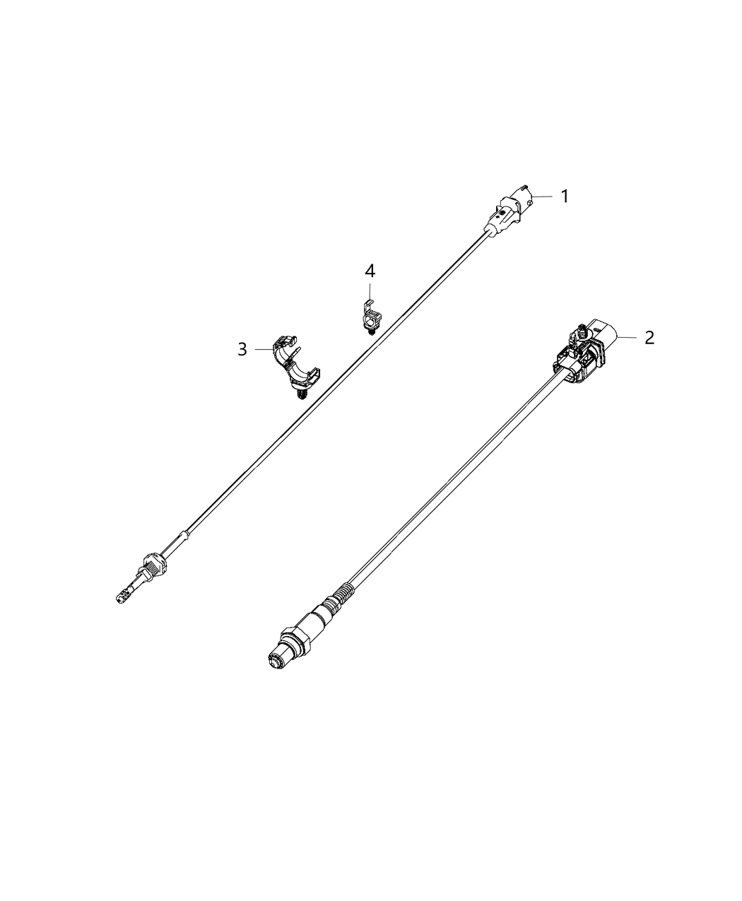 Mopar 68224768AA Sensor Exhaust Temperature