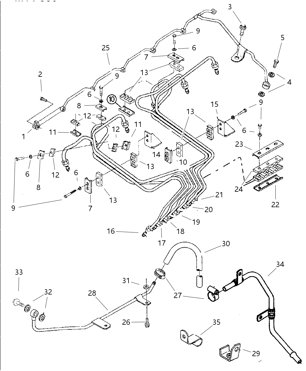 Mopar 5003627AA Clamp Hose