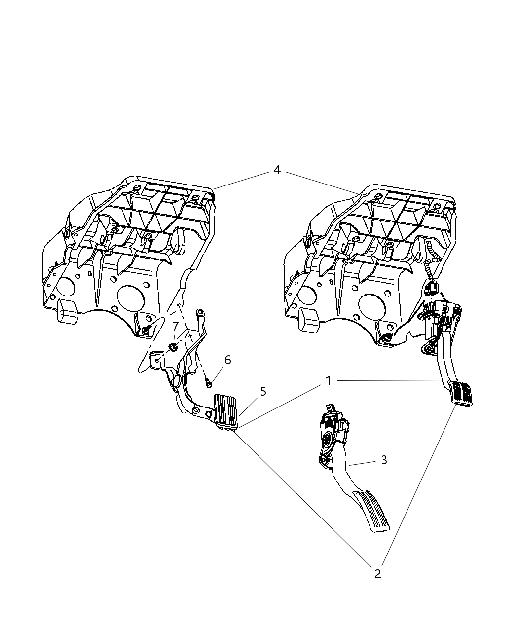 Mopar 5140909AA Pad Pedal