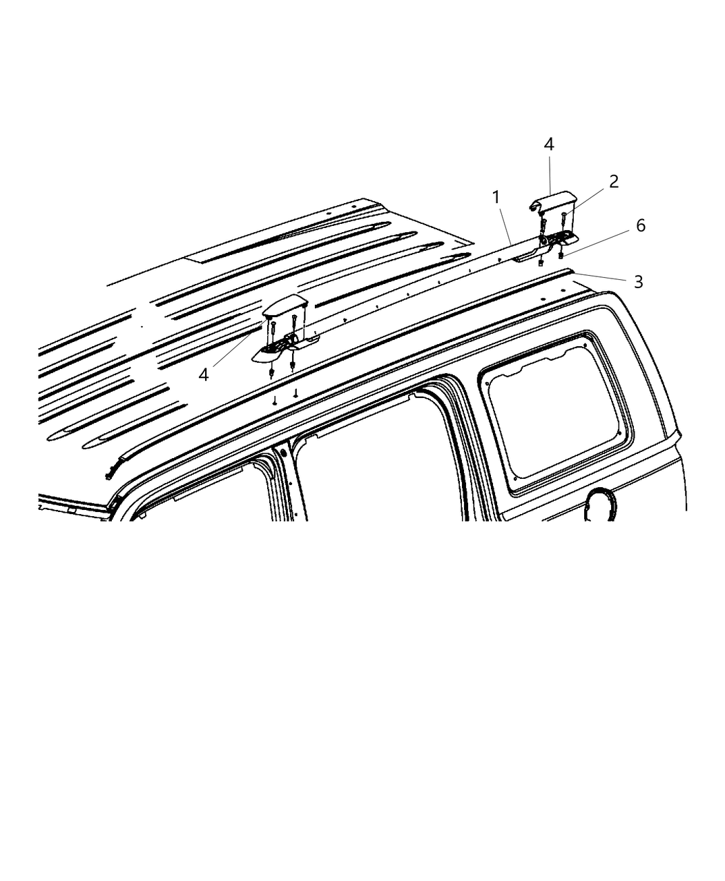 Mopar 68022909AB Cross Rail