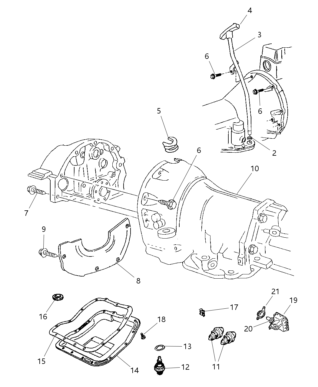 Mopar 5080610AC Overhaul Package Transmission