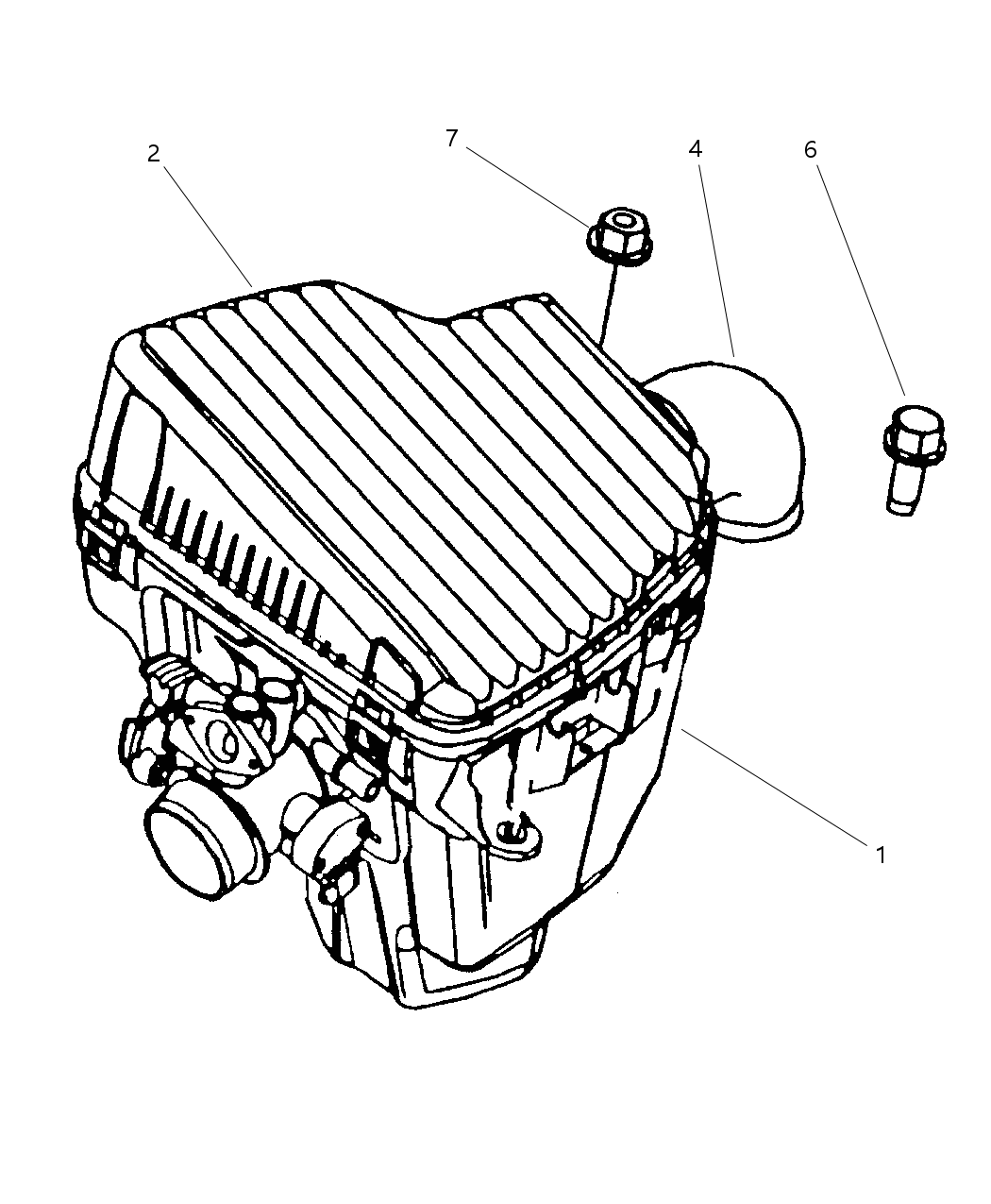 Mopar 4891356AB Cover Injector Harness