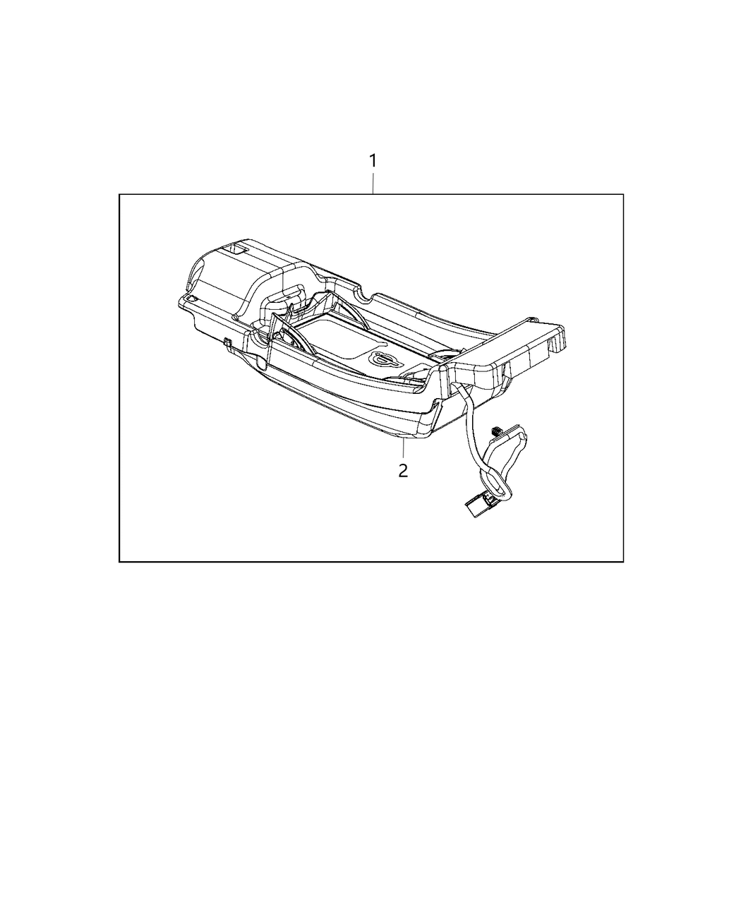 Mopar 68236154AA Bracket Wiring