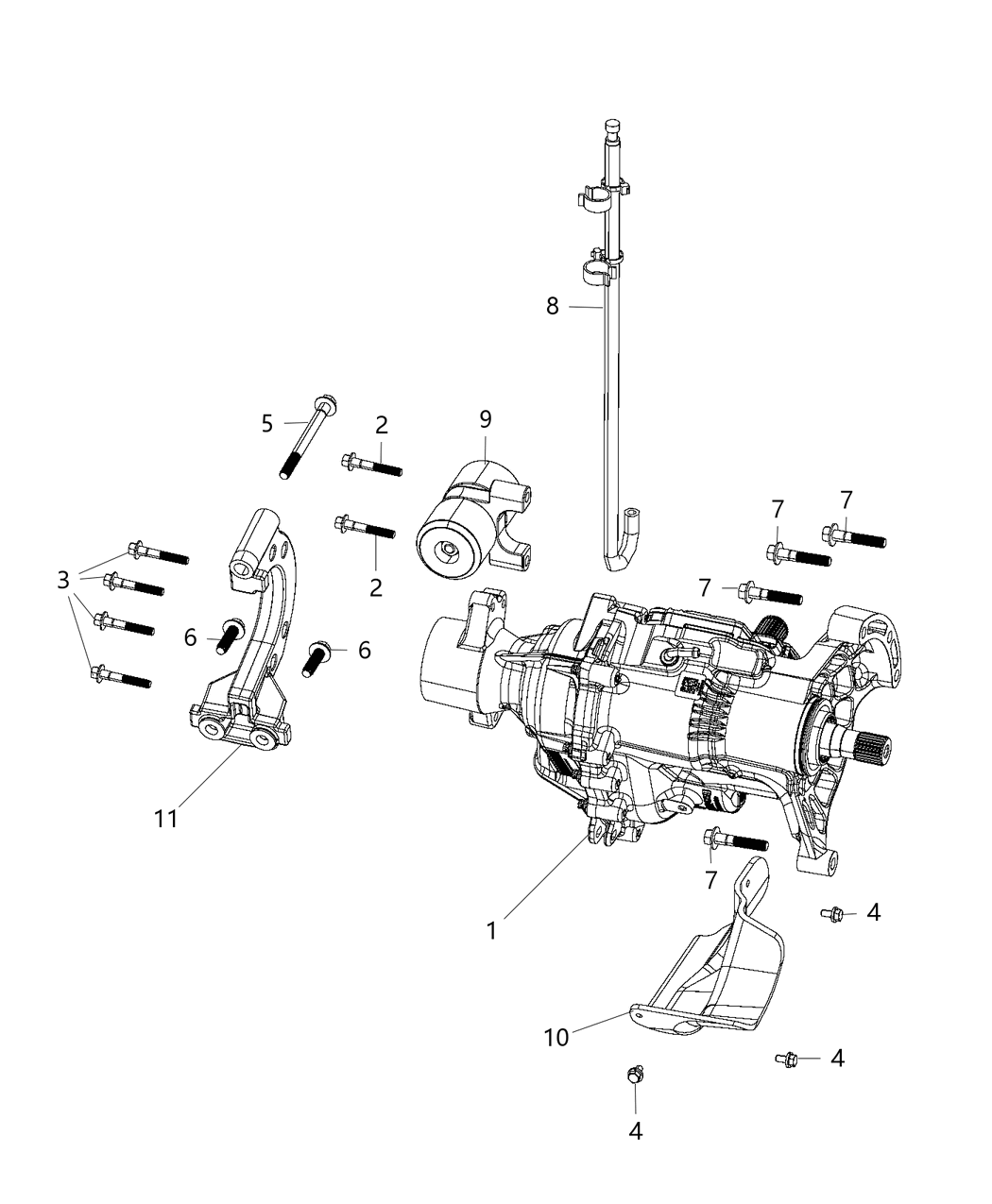 Mopar 52123772AA Damper Transfer Case