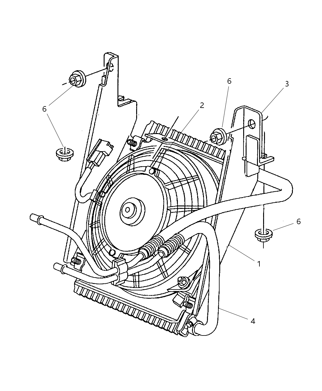 Mopar 4865117AA Fitting Quick Disconnect