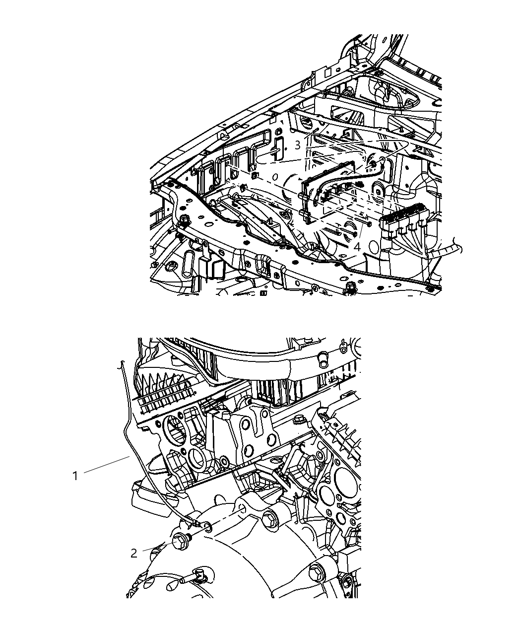 Mopar 5187523AA Strap Ground