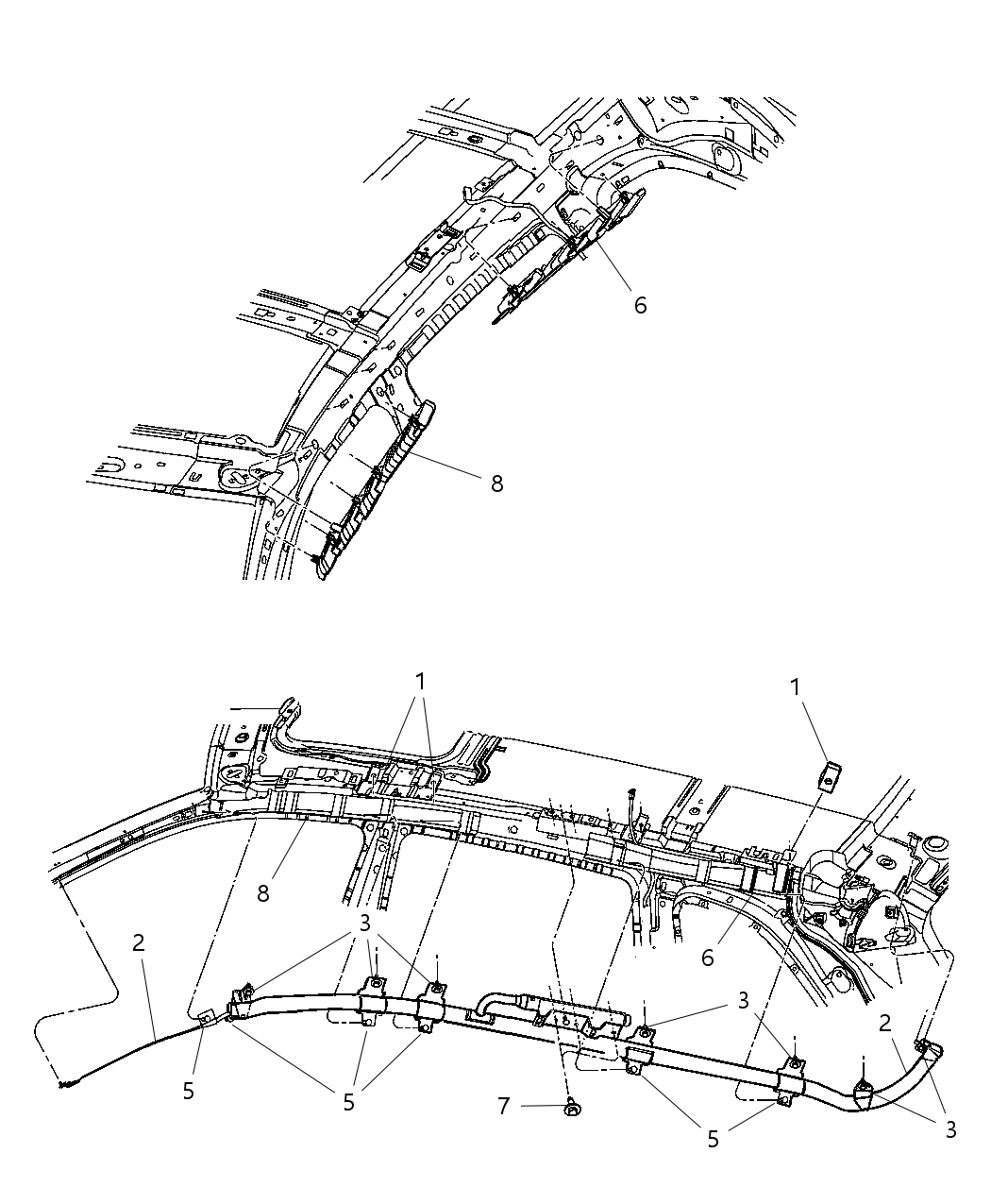 Mopar XH41TL2AB Window Trim Plug