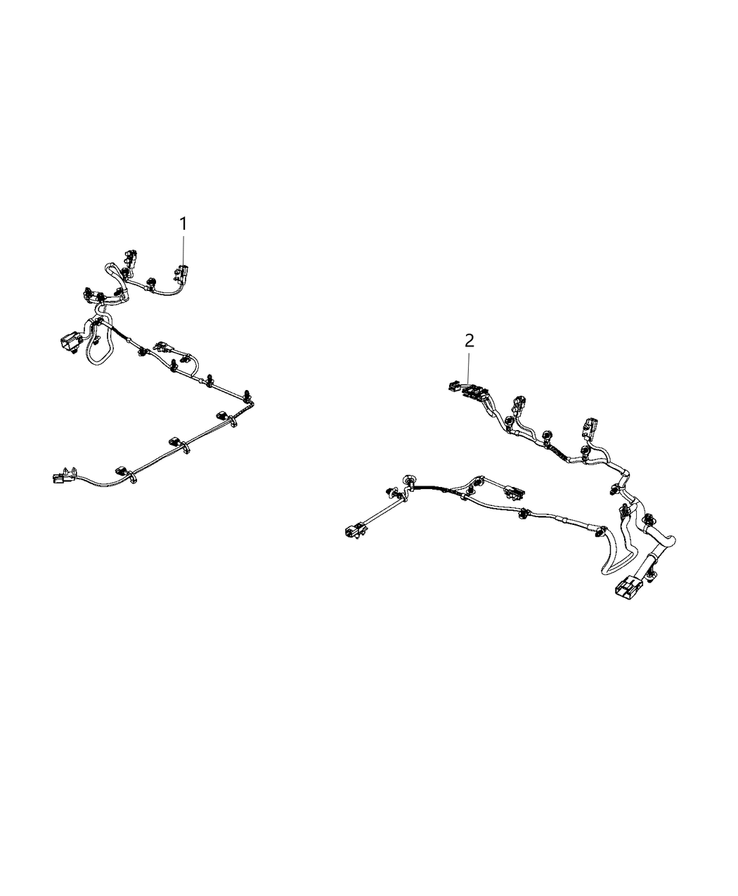 Mopar 68294531AD Wiring Rear Seat