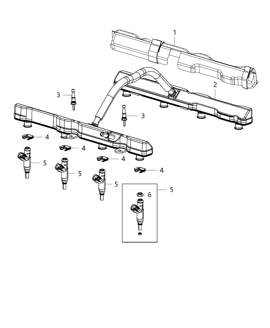 Mopar 5281568AA Injector