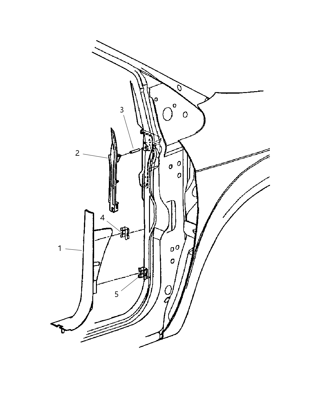 Mopar 5028369AC Silencer Dash Panel