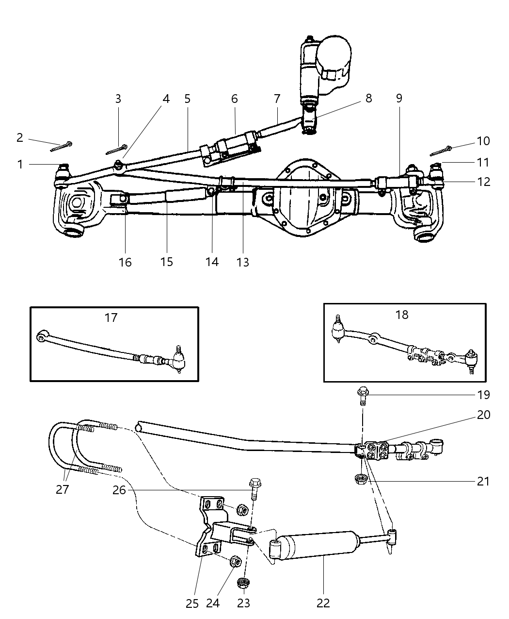 Mopar 52037576 Outer Tie Rod