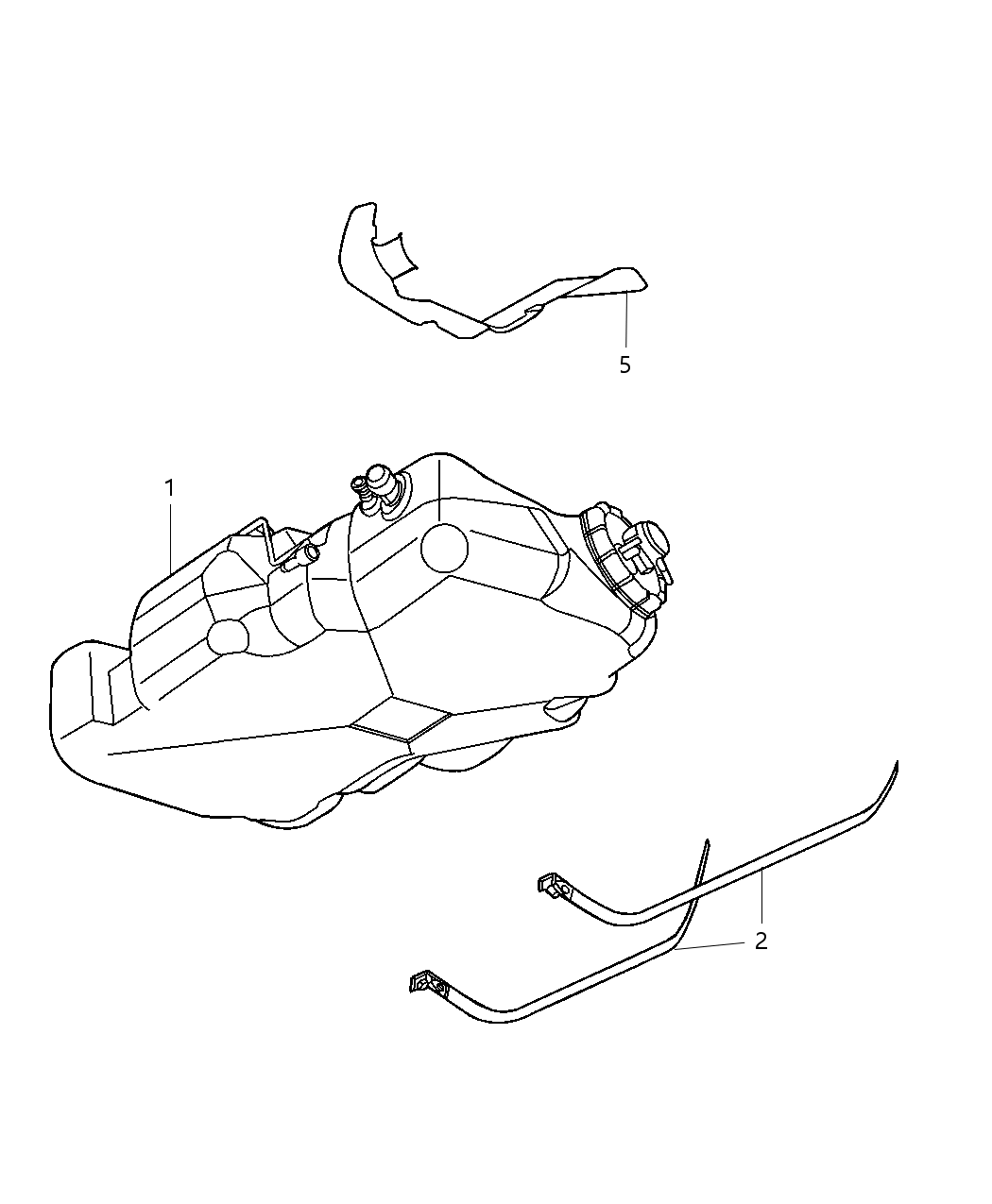 Mopar 4546886 Cap Assembly, Tank Drain