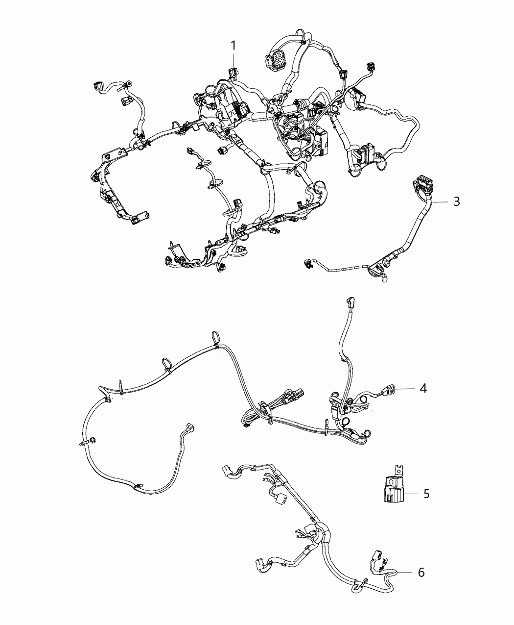 Mopar 68269721AA Wiring Jumper Temperature Sensor
