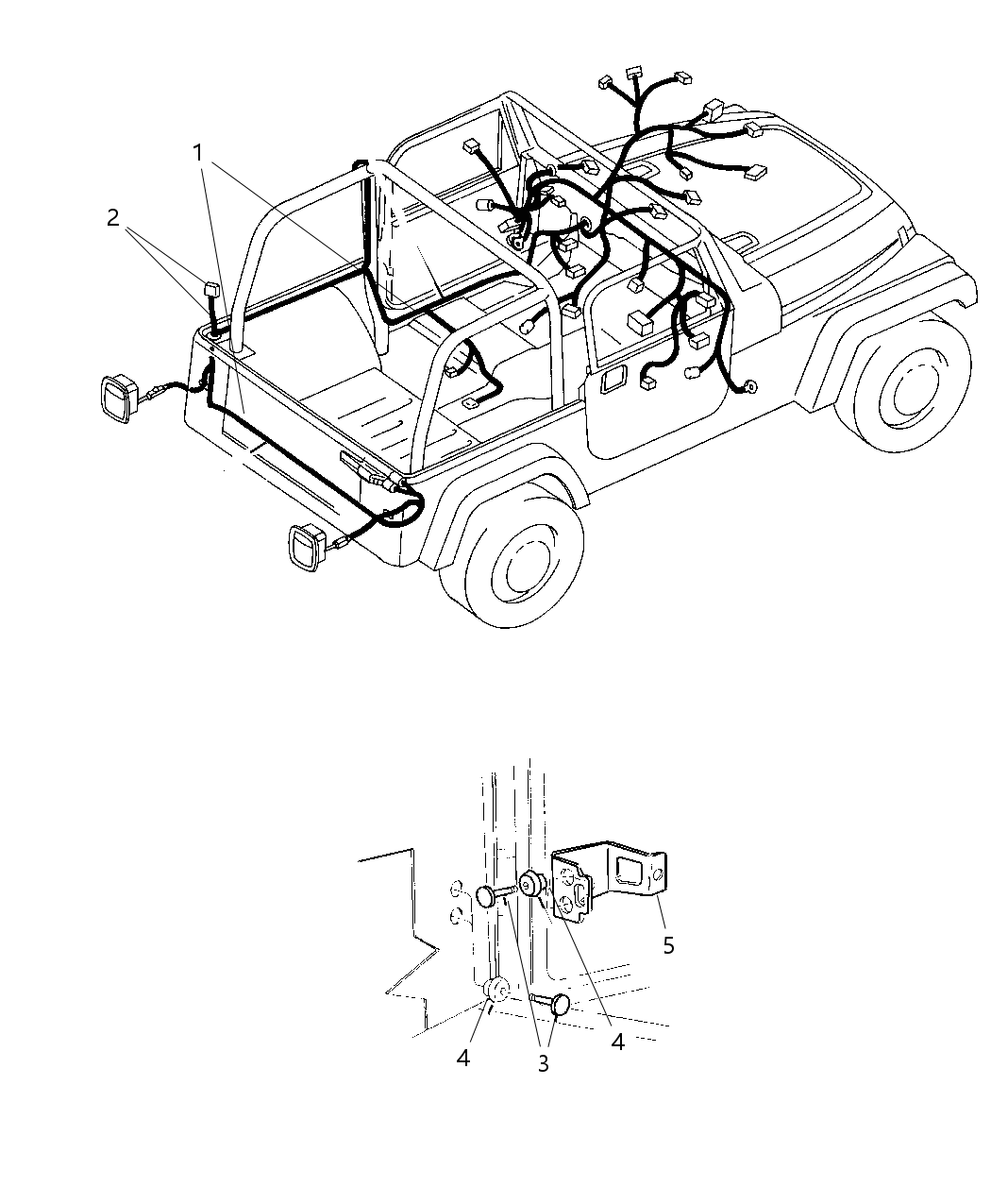 Mopar 56047161AC Wiring Body