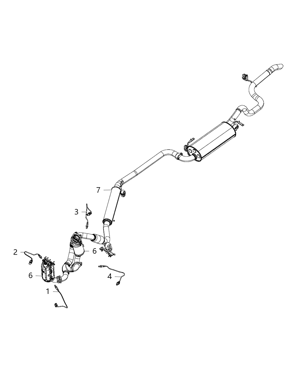 Mopar 6506915AA Clip Brake Line