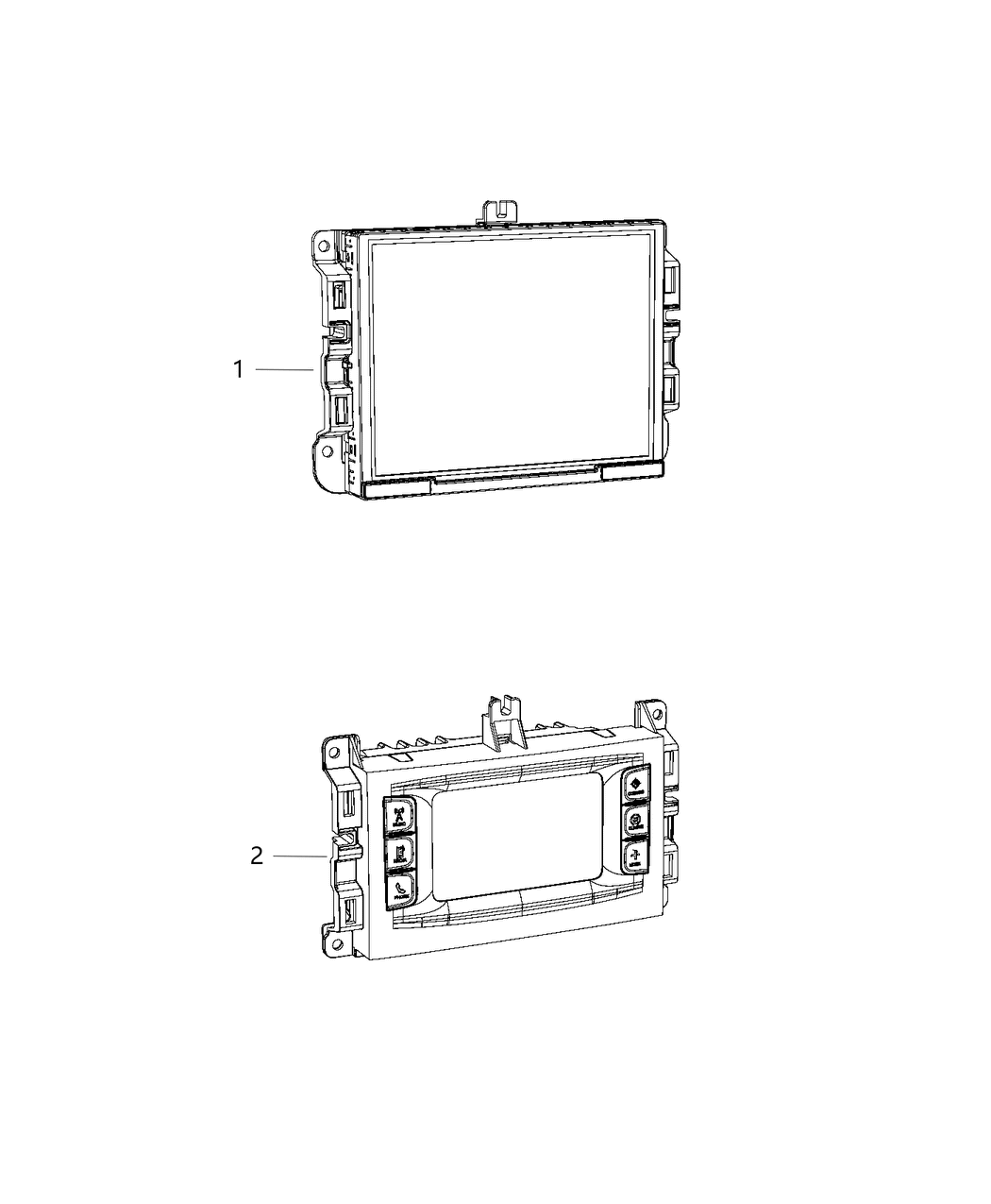 Mopar 68242382AC Radio Multi Media