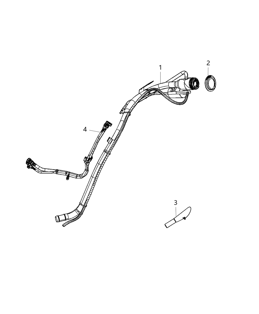Mopar 68338366AA Filler Neck Seal