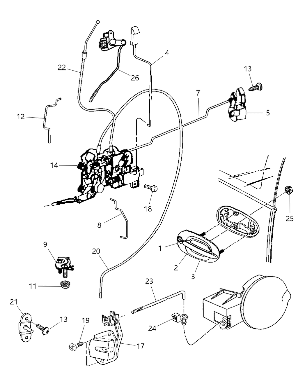 Mopar 5003221AA Lock Controller