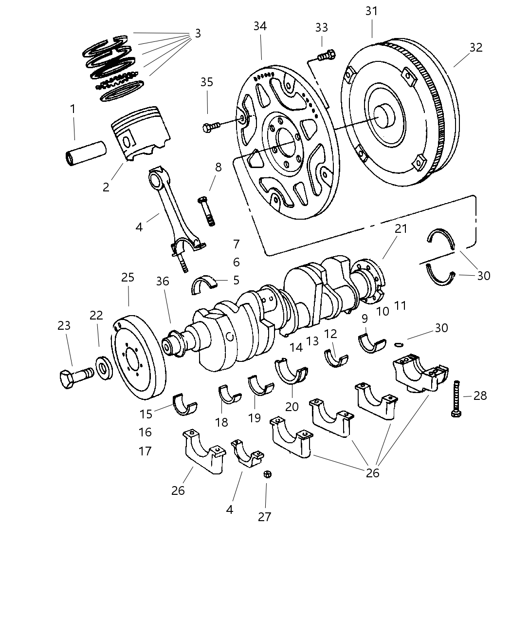 Mopar R4736549AB Torque Converter