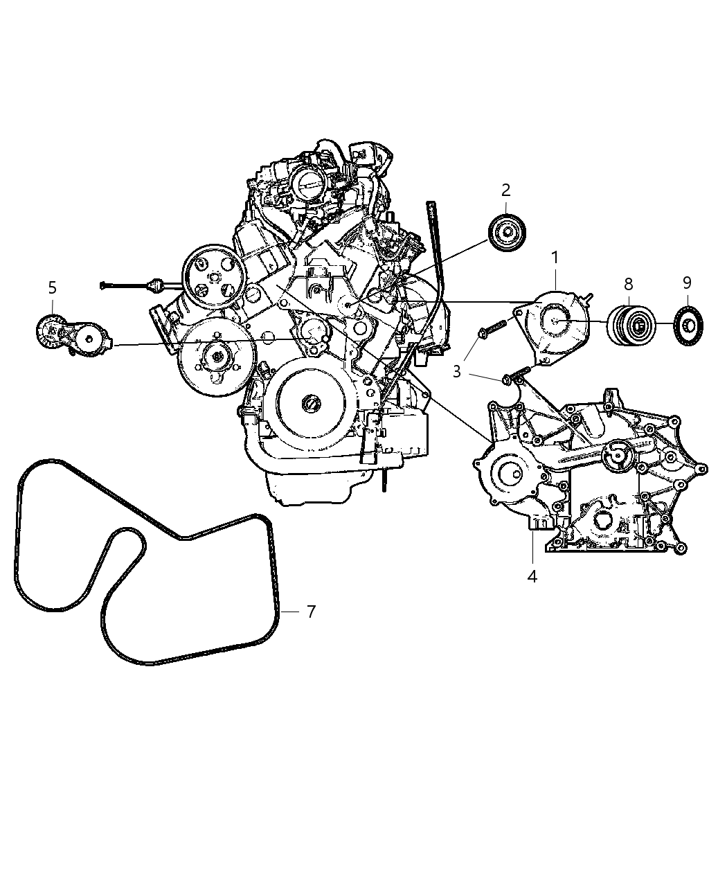 Mopar 5264914AA Cap Alternator Pulley