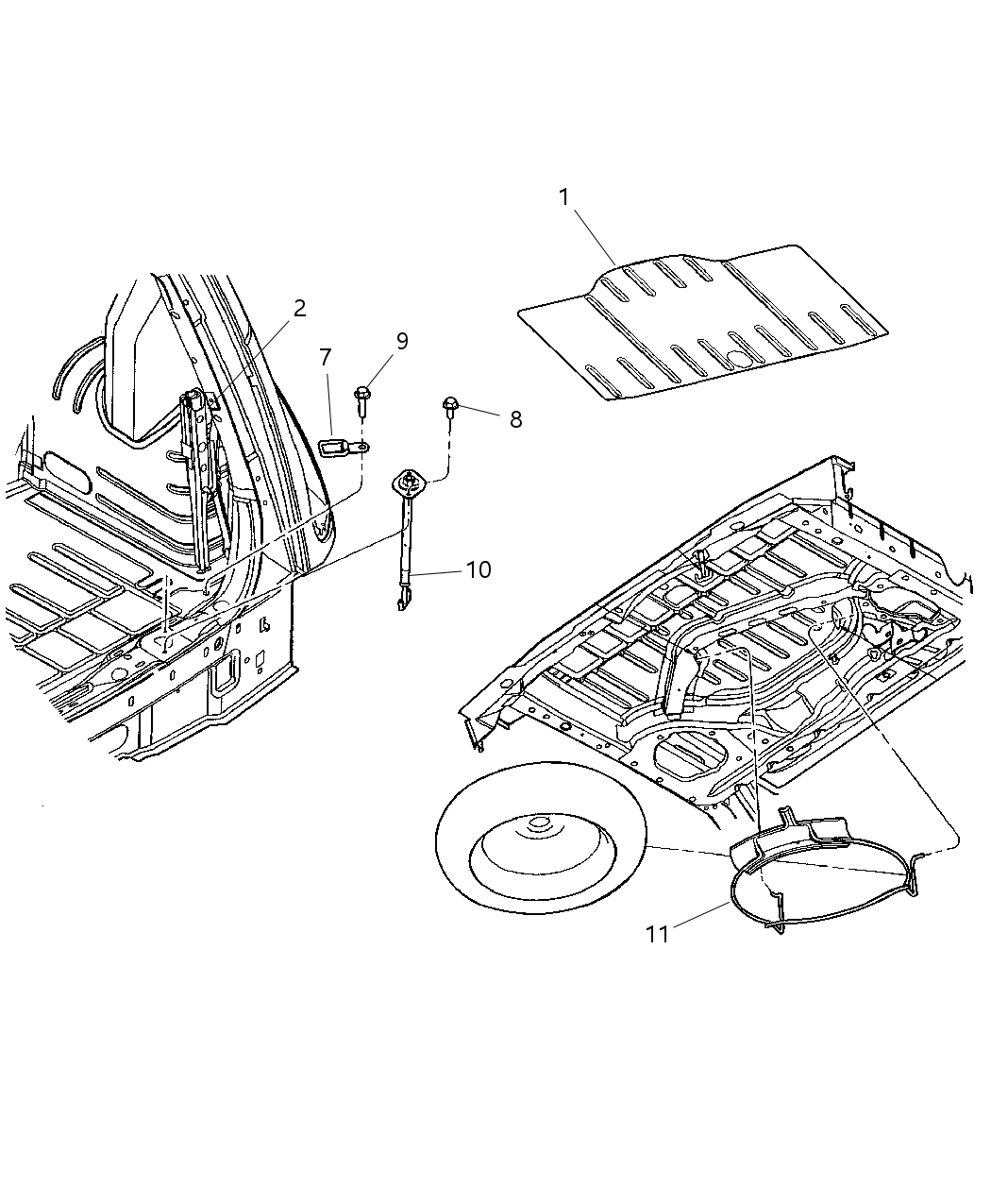 Mopar 4724574AA Tie Down Cargo