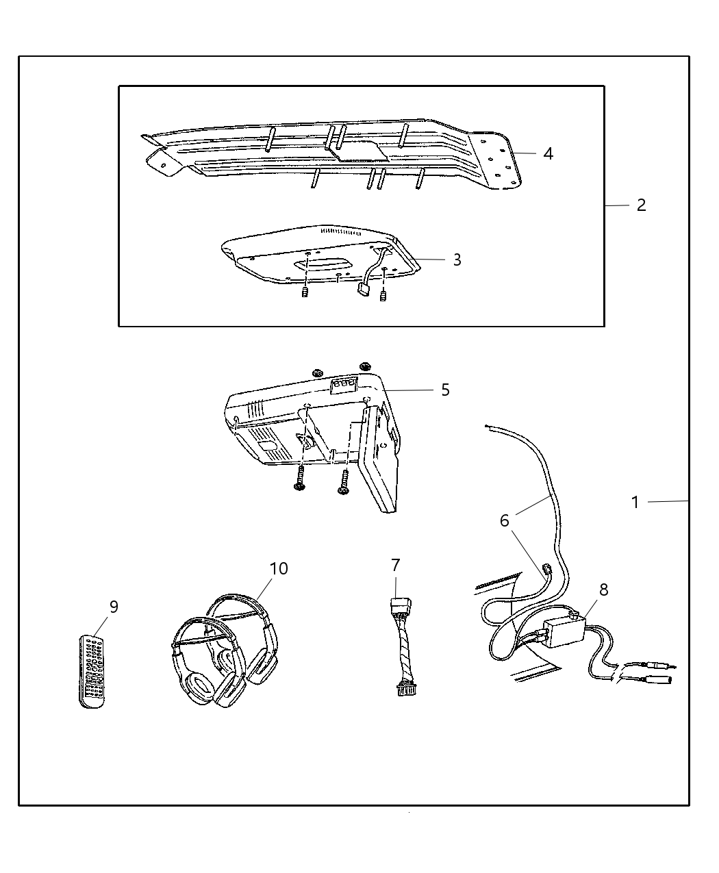 Mopar 5166867AA Shroud Shroud