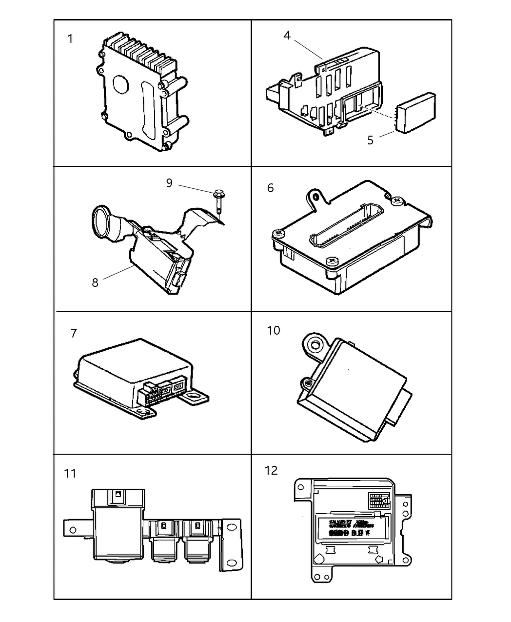 Mopar 4671266 Module , (Relay) Window Drop Assembly, Window Down
