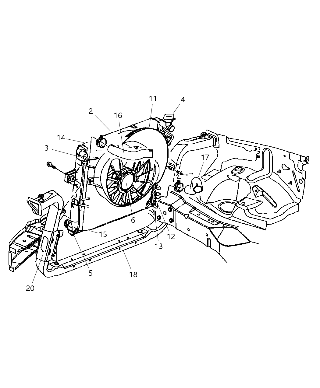 Mopar 52079436AC Tube Oil Cooler