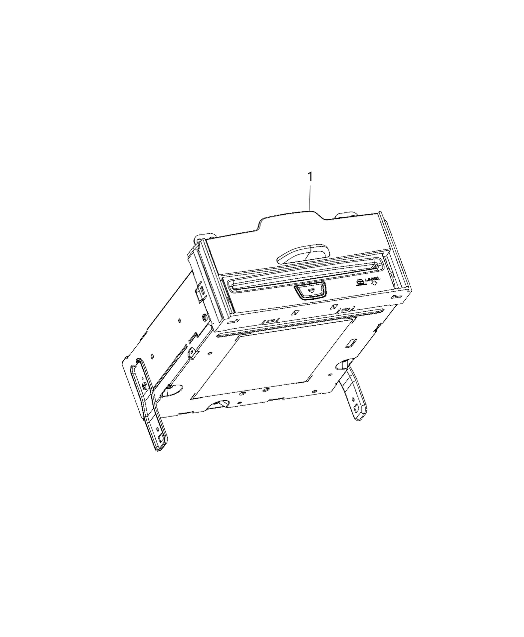 Mopar 5091563AB Player Compact Disc