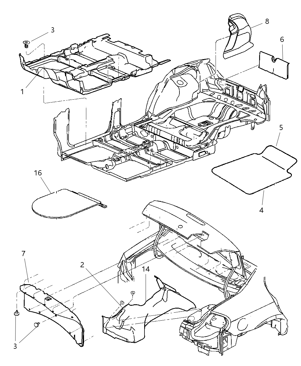 Mopar 4645972AB Net Cargo