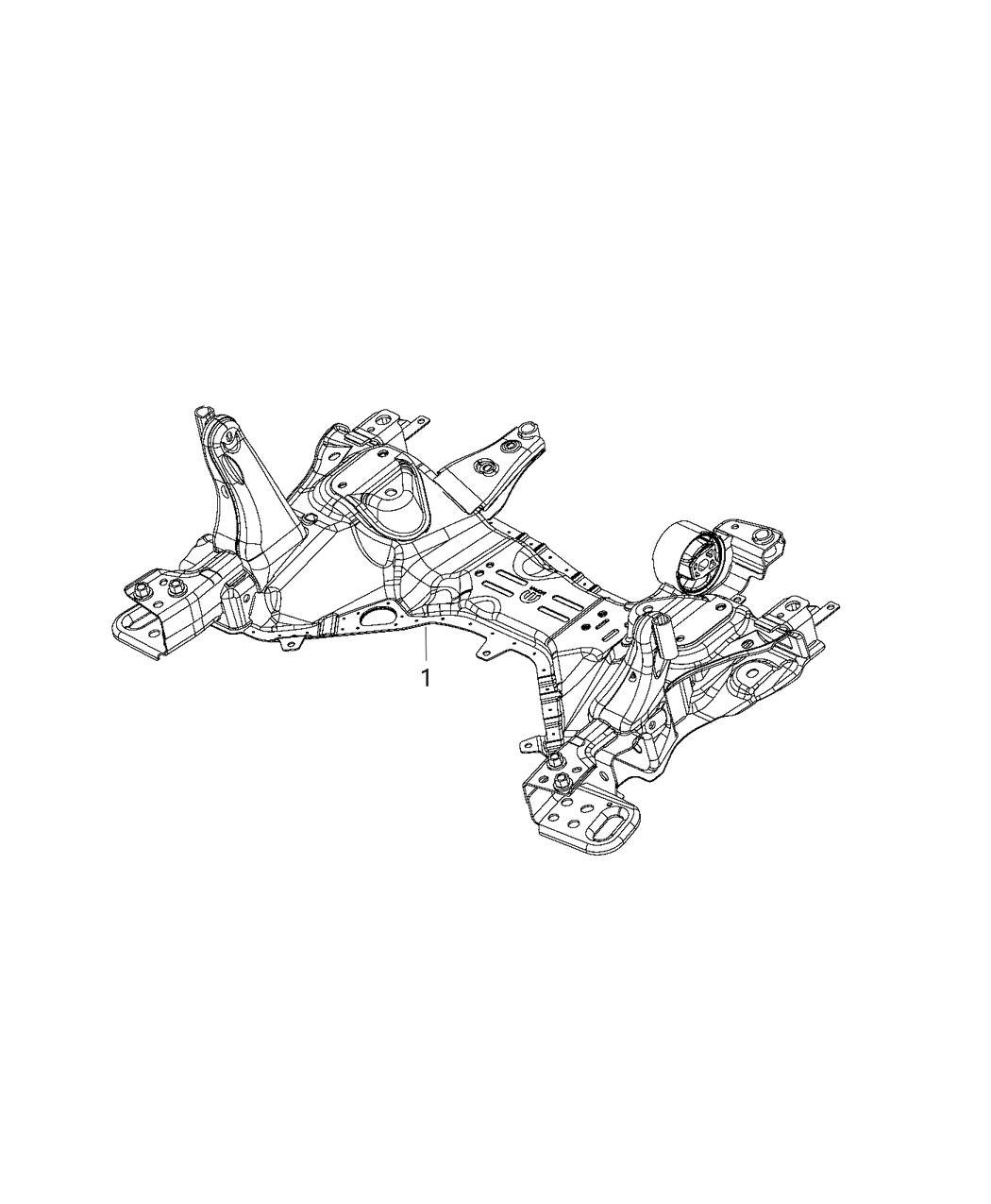 Mopar 6512935AA Bolt Hexagon Head M12X1.25X115.00