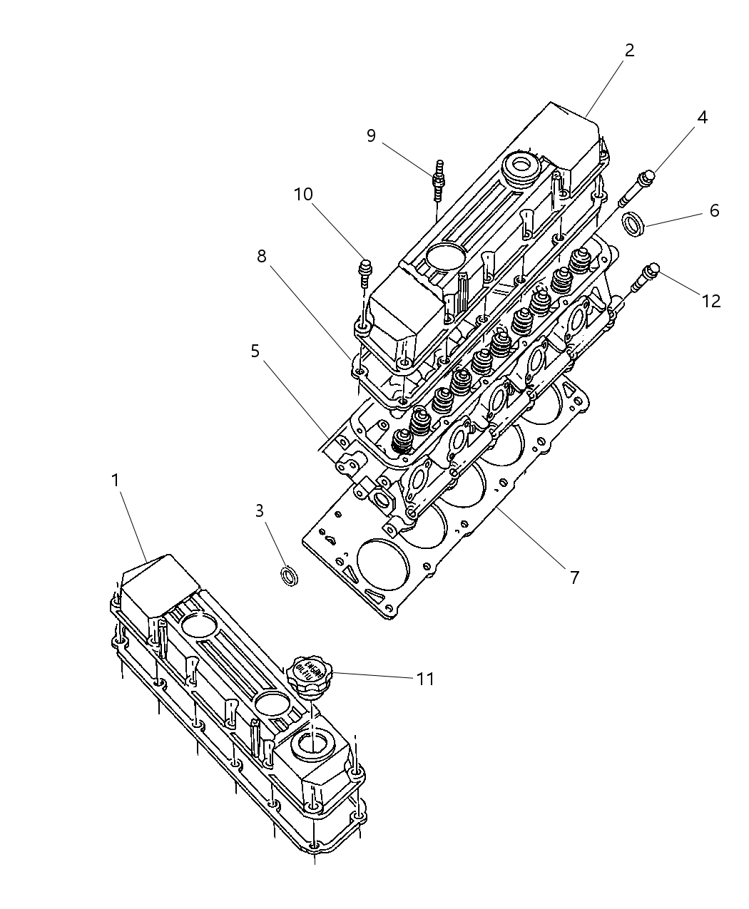 Mopar 4746045AB Overhaul Gasket Set