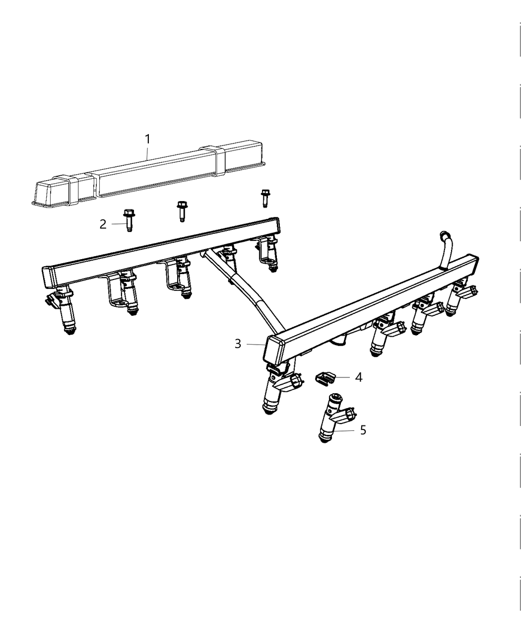Mopar 5038755AB Cover Fuel Injector