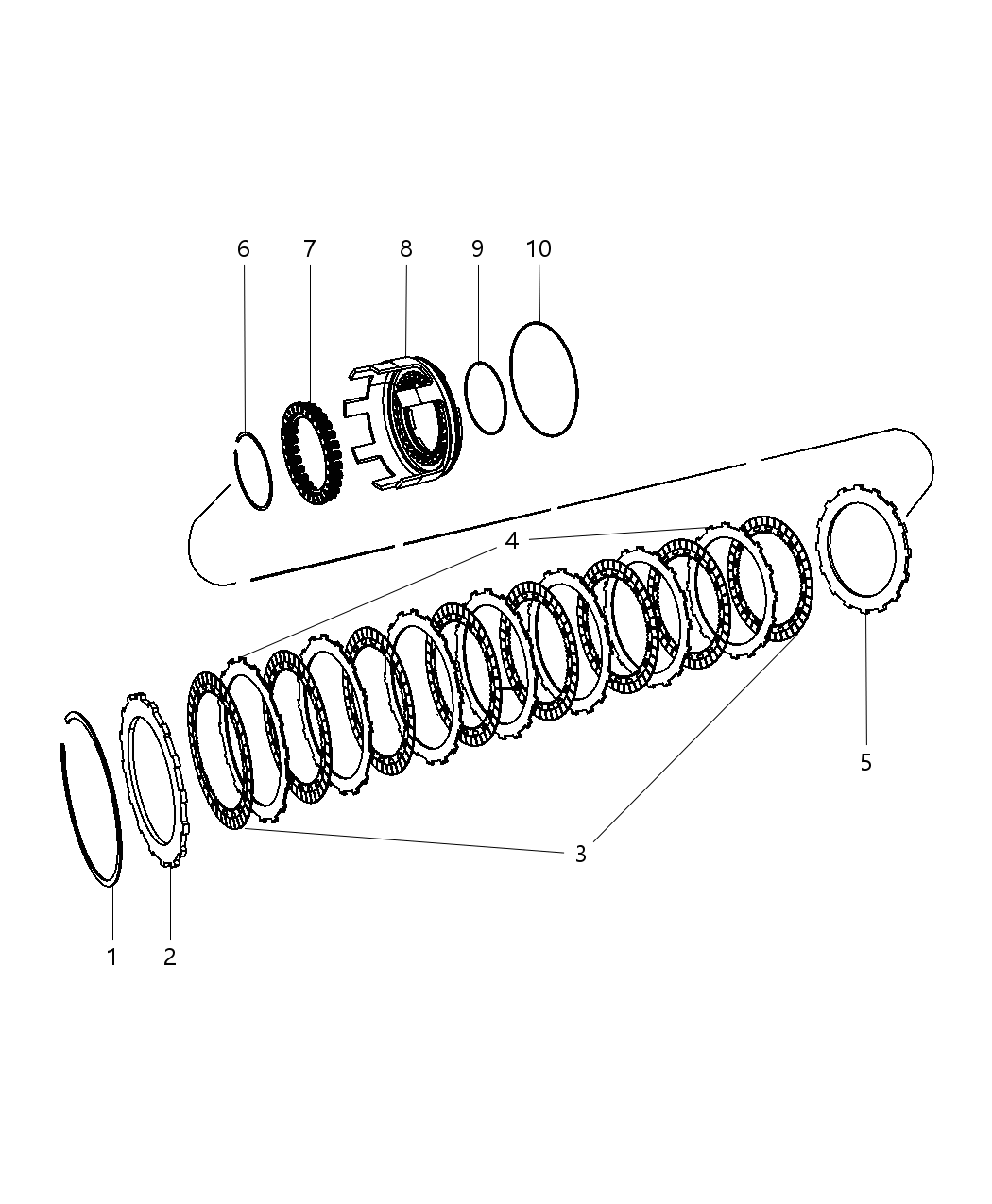 Mopar 68019853AA Disc Clutch
