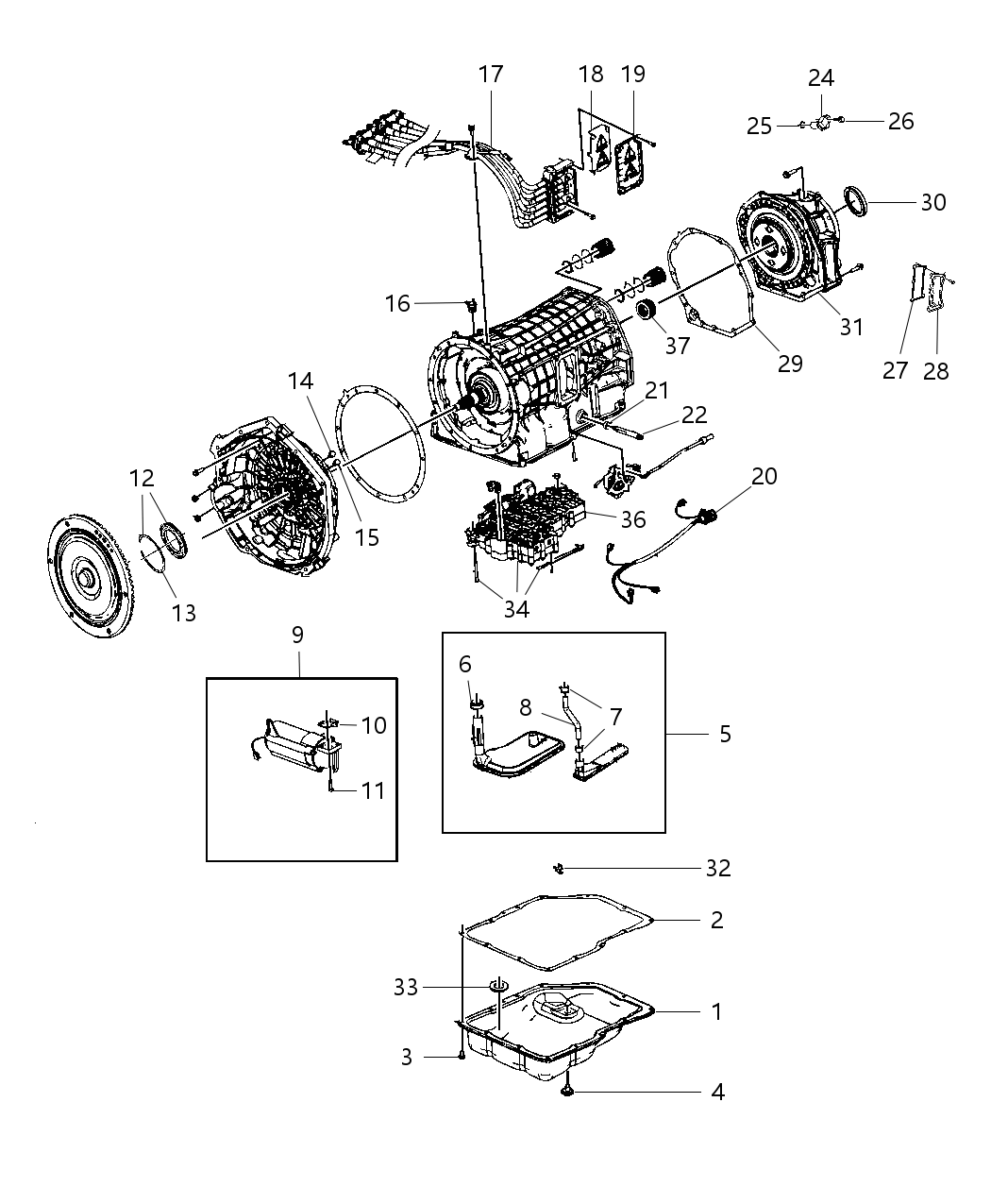 Mopar 68049678AA Seal Manual Selector Shaft