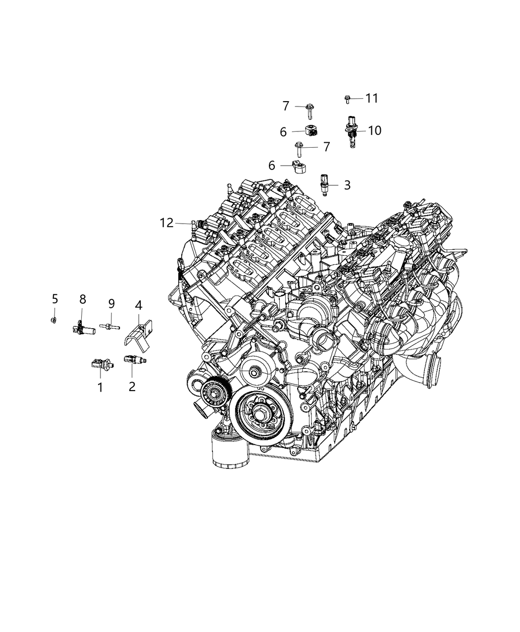 Mopar 6508686AA Stud Double Ended