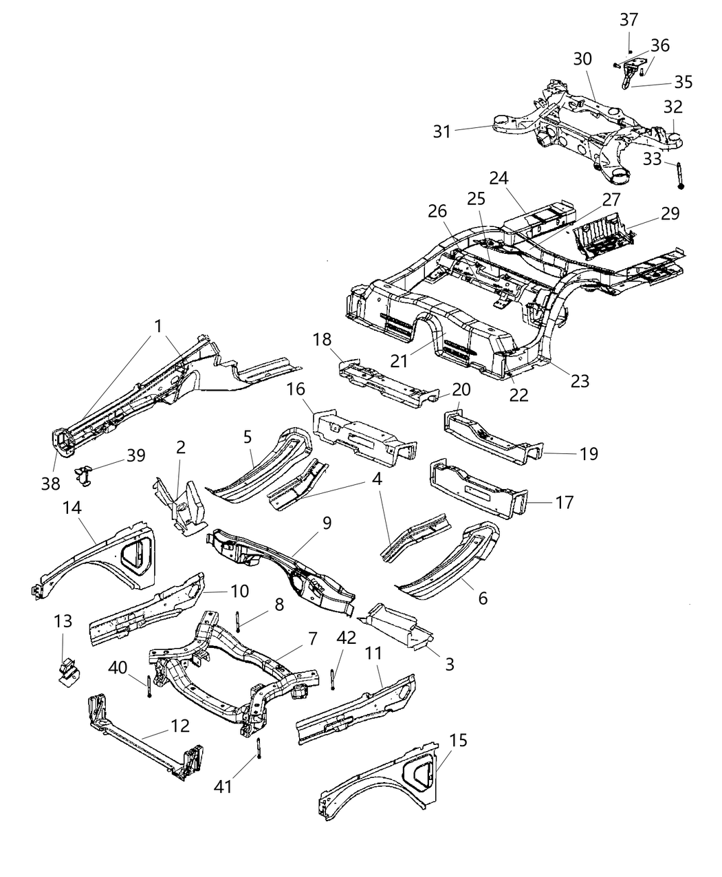 Mopar 68249077AA Support Bracket