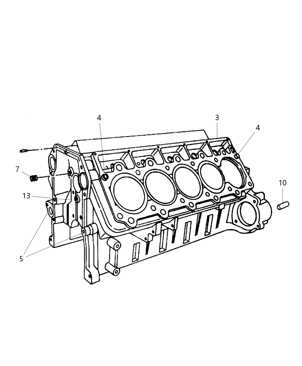 Mopar 5086535AC Gasket Package Engine Lower