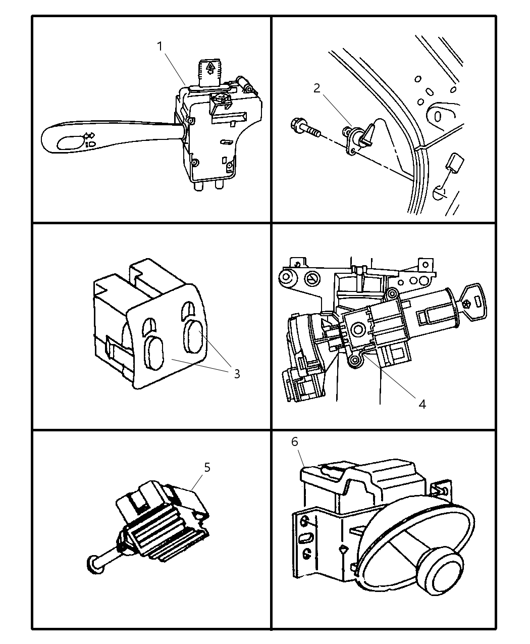 Mopar 4798909 Window Switch
