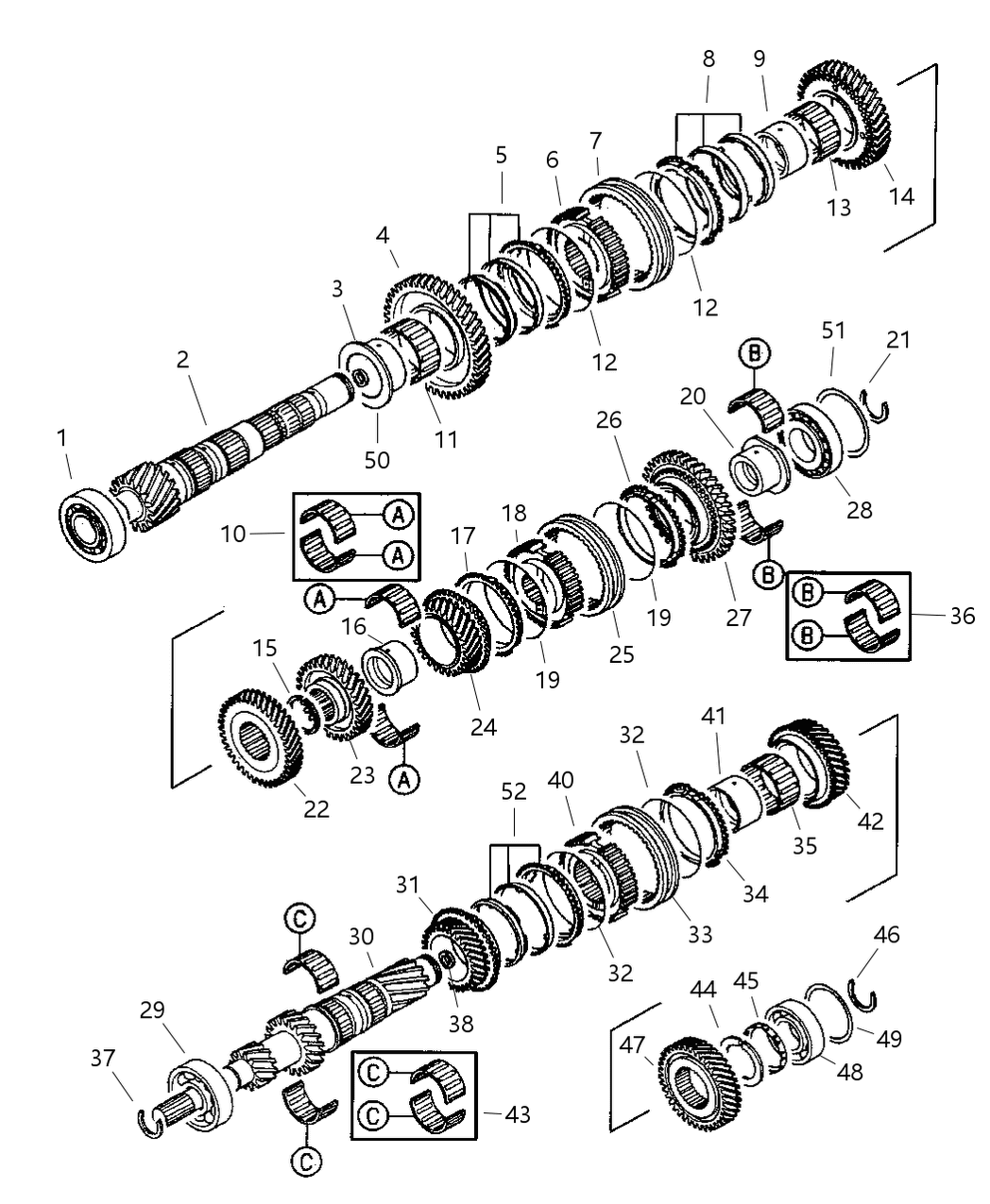 Mopar MD749220 Sleeve Synchronizer