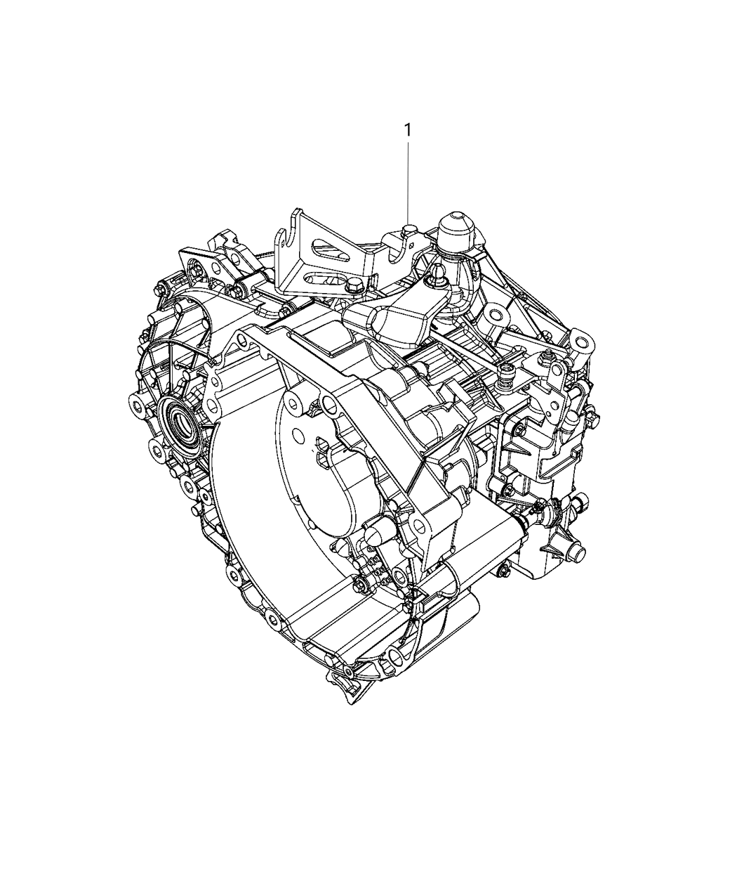 Mopar 5106314AA Transmission 6 Speed