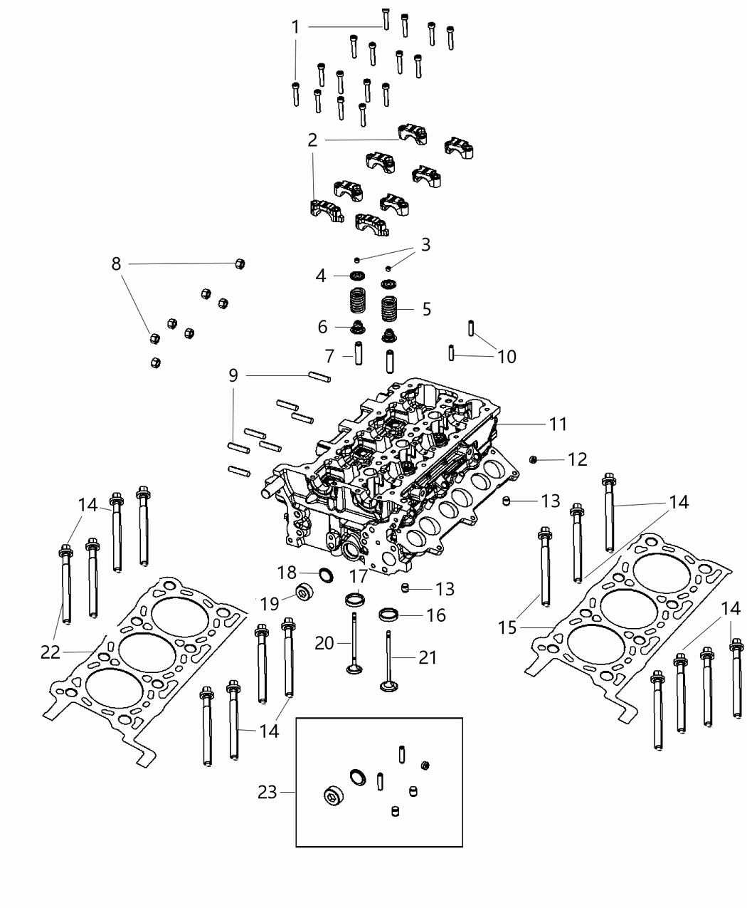 Mopar 68490204AA Stud Double Ended