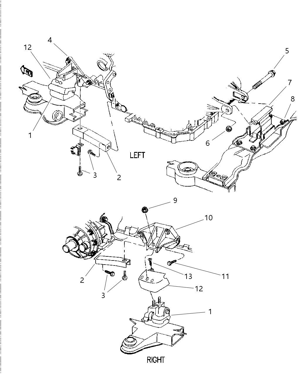 Mopar 4593349 Mount