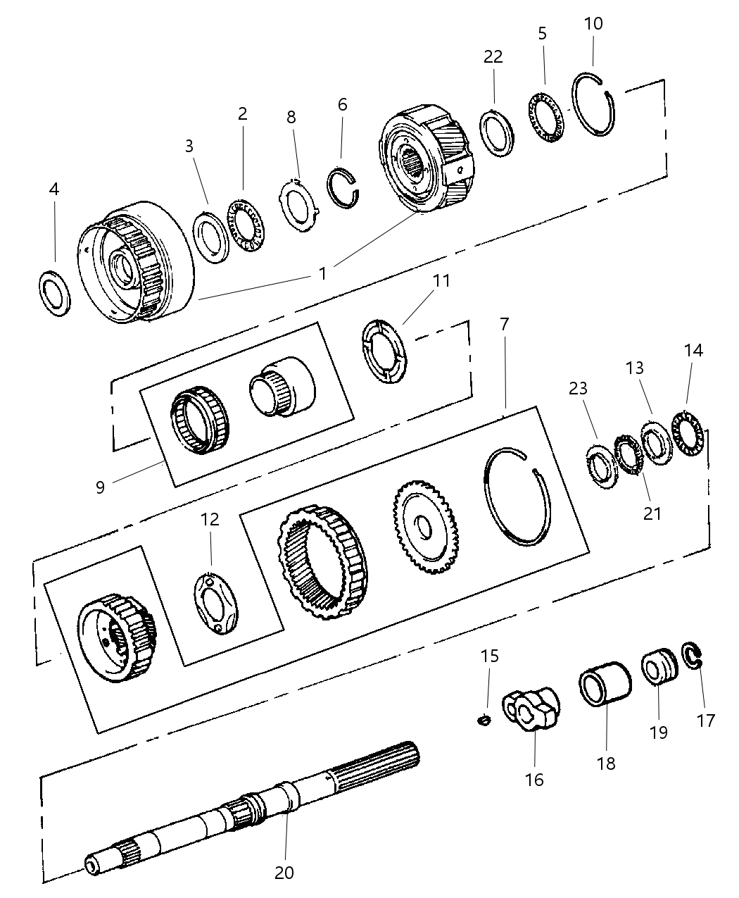Mopar 83503877 Race, Thrust Bearing, Front