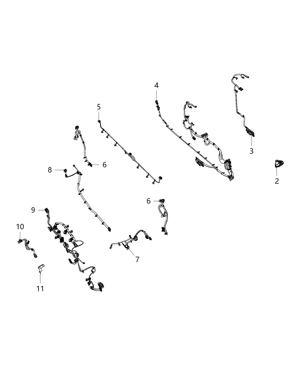 Mopar 68294464AC Wiring Front Axle Disconnect