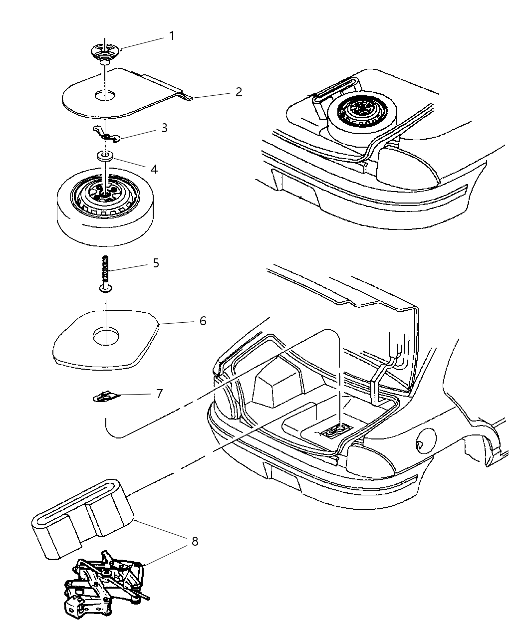 Mopar 4656280AA Label Tire Pressure