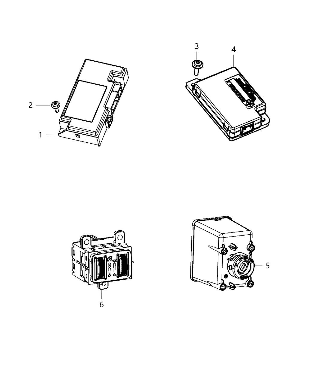 Mopar 68141056AC Module Lamp Dimming